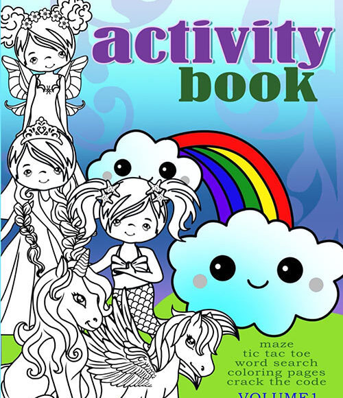 mermaid activity book